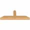 Ekena Millwork Portland Smooth Timber Gable Bracket, Western Red Cedar, 36"W x 13"H x 3 1/2"D x 3 1/2"F, 9/12 Pitch GBW036X13X0404POR00SWR - alternate 3